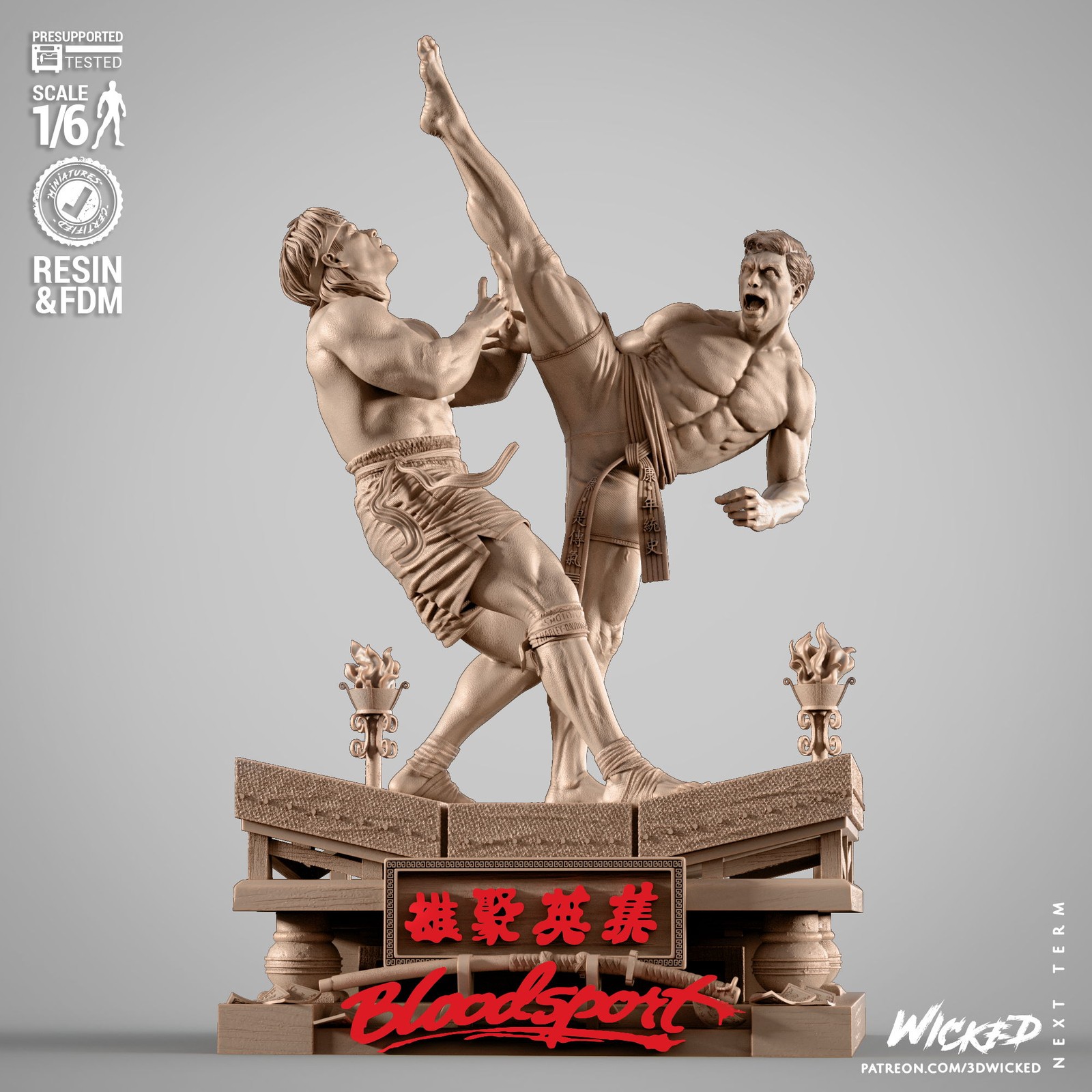 Bloodsport - Diorama