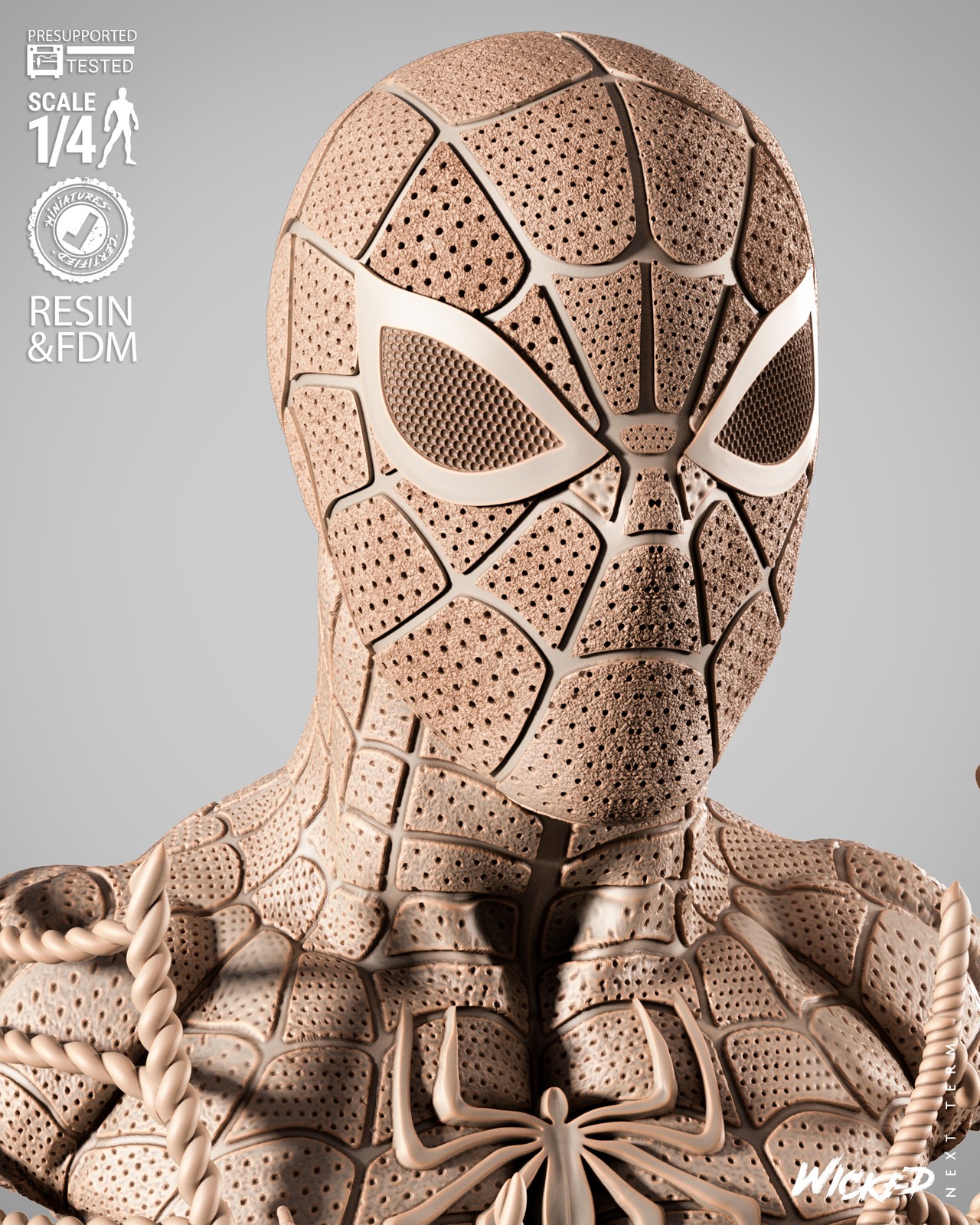 Spiderman 2025 Portrait Bust - Image 5