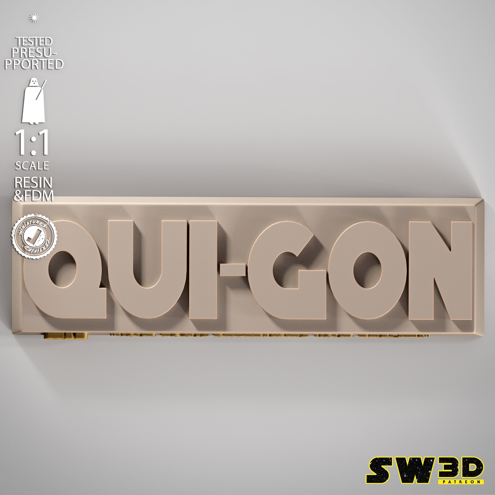 Qui-Gon Jinn Lightsaber Bust - Image 5