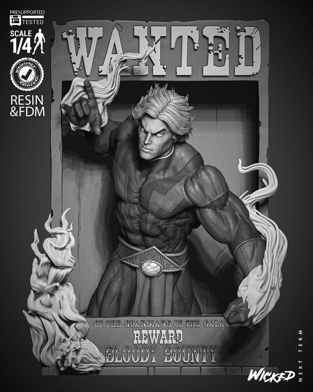 Adam Warlock - Poster Bust (Marvel)