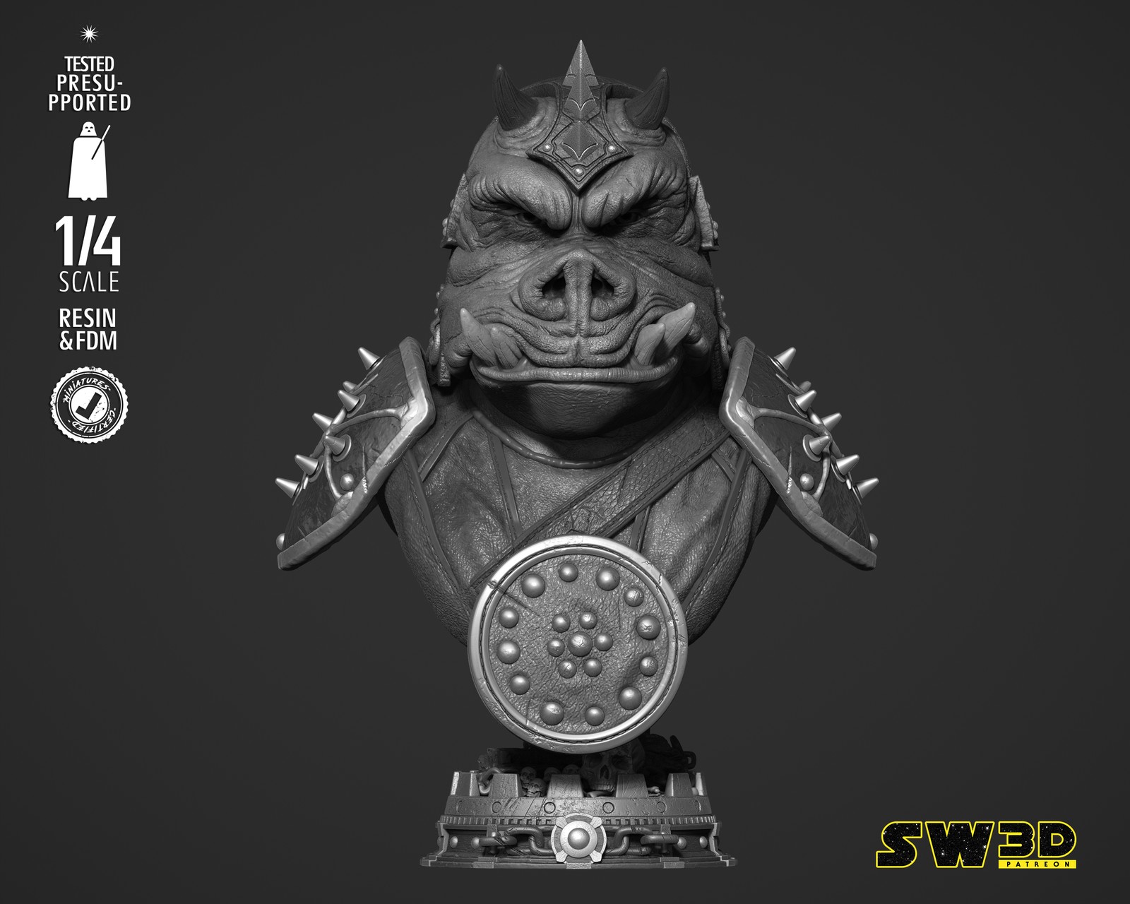 Gamorrean Guard Portrait Bust