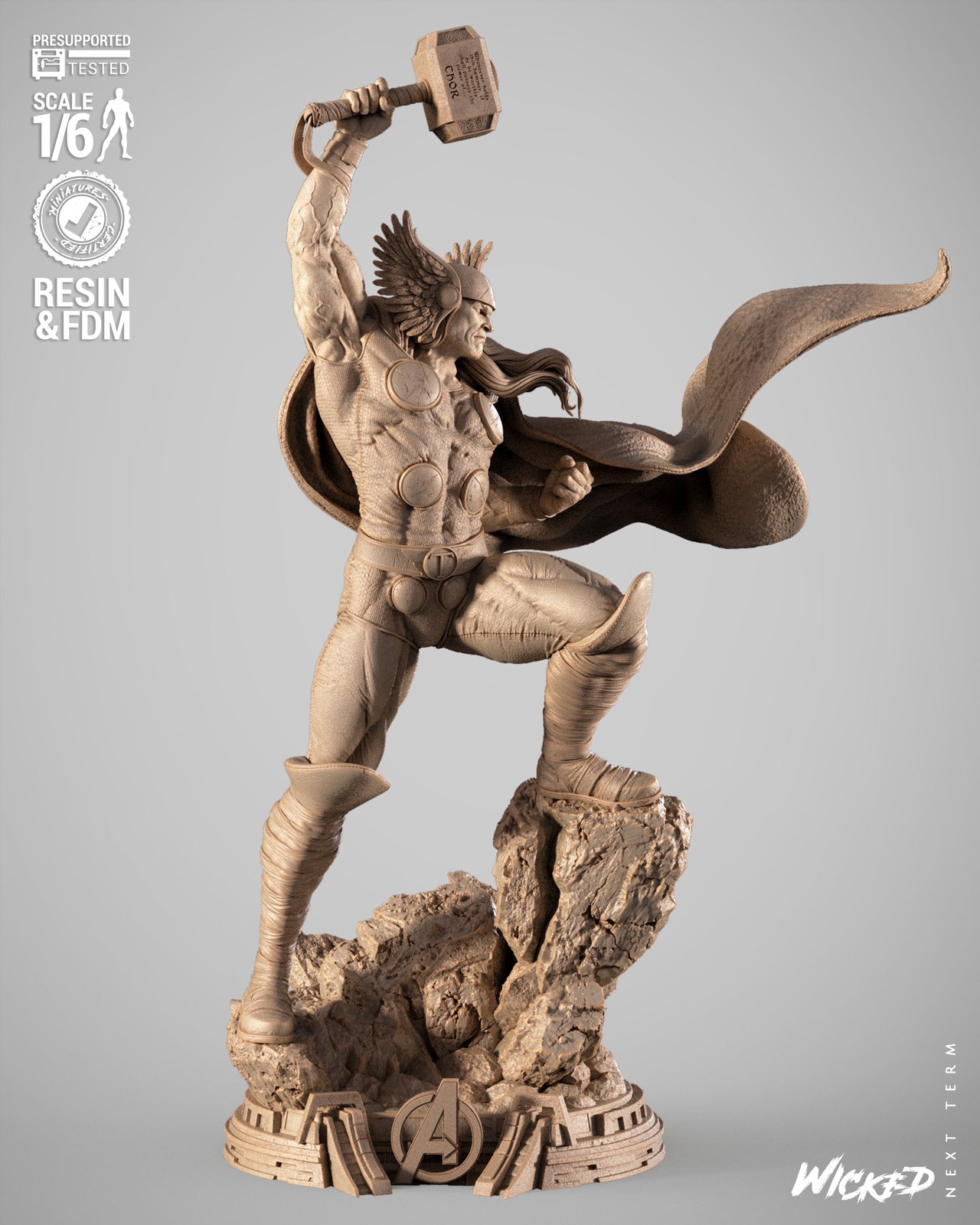 Thor Sculpture