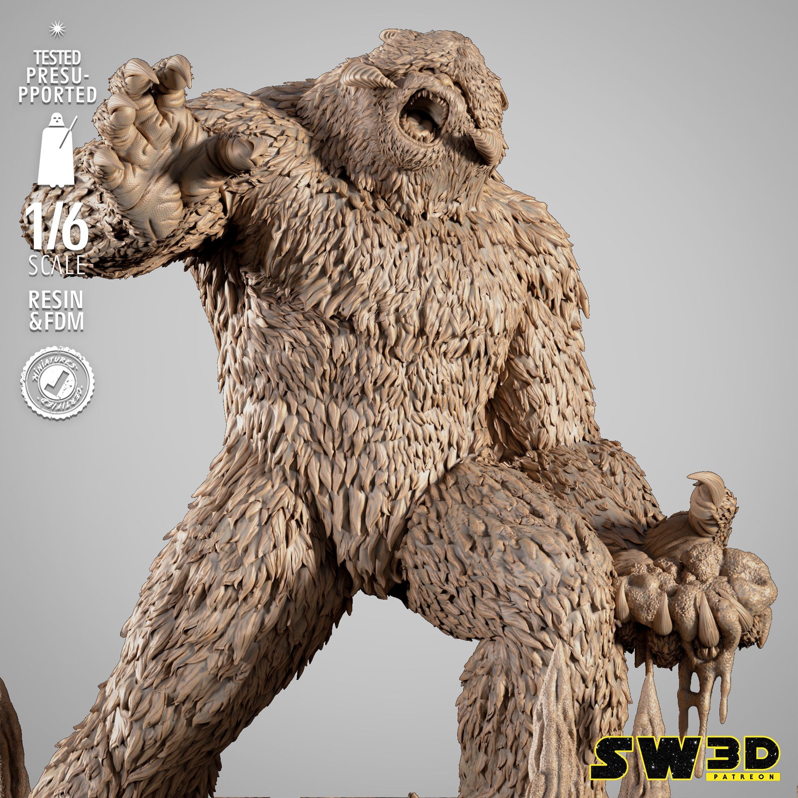 Wampa Sculpture - Image 3
