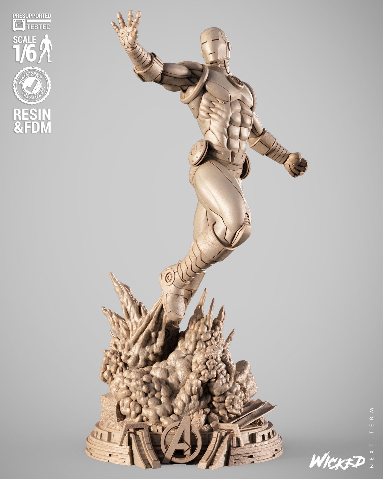 Iron Man 2025 Sculpture