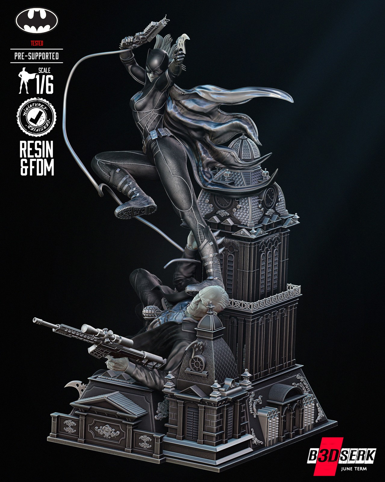 Batgirl Sculpture - Image 5