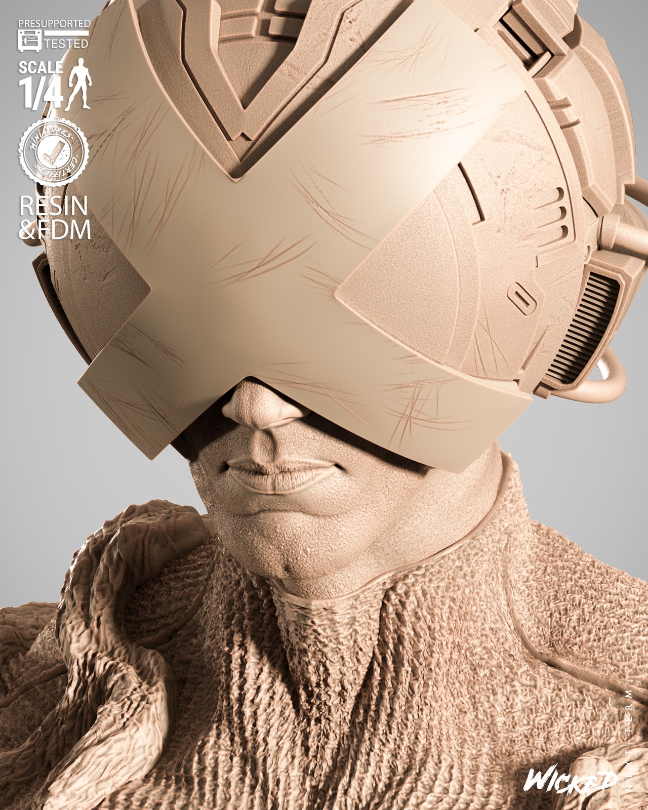 Professor X Portrait Bust - Image 2