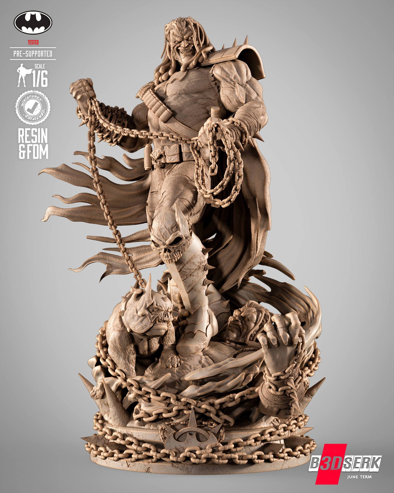 Batman Who Frags Sculpture