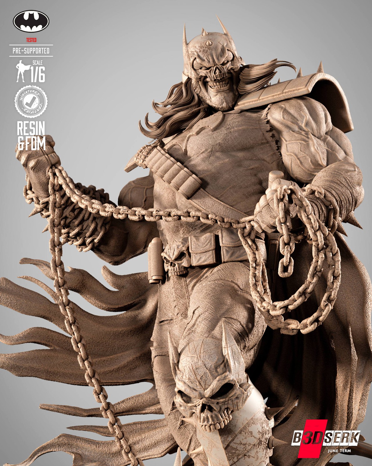 Batman Who Frags Sculpture - Image 2