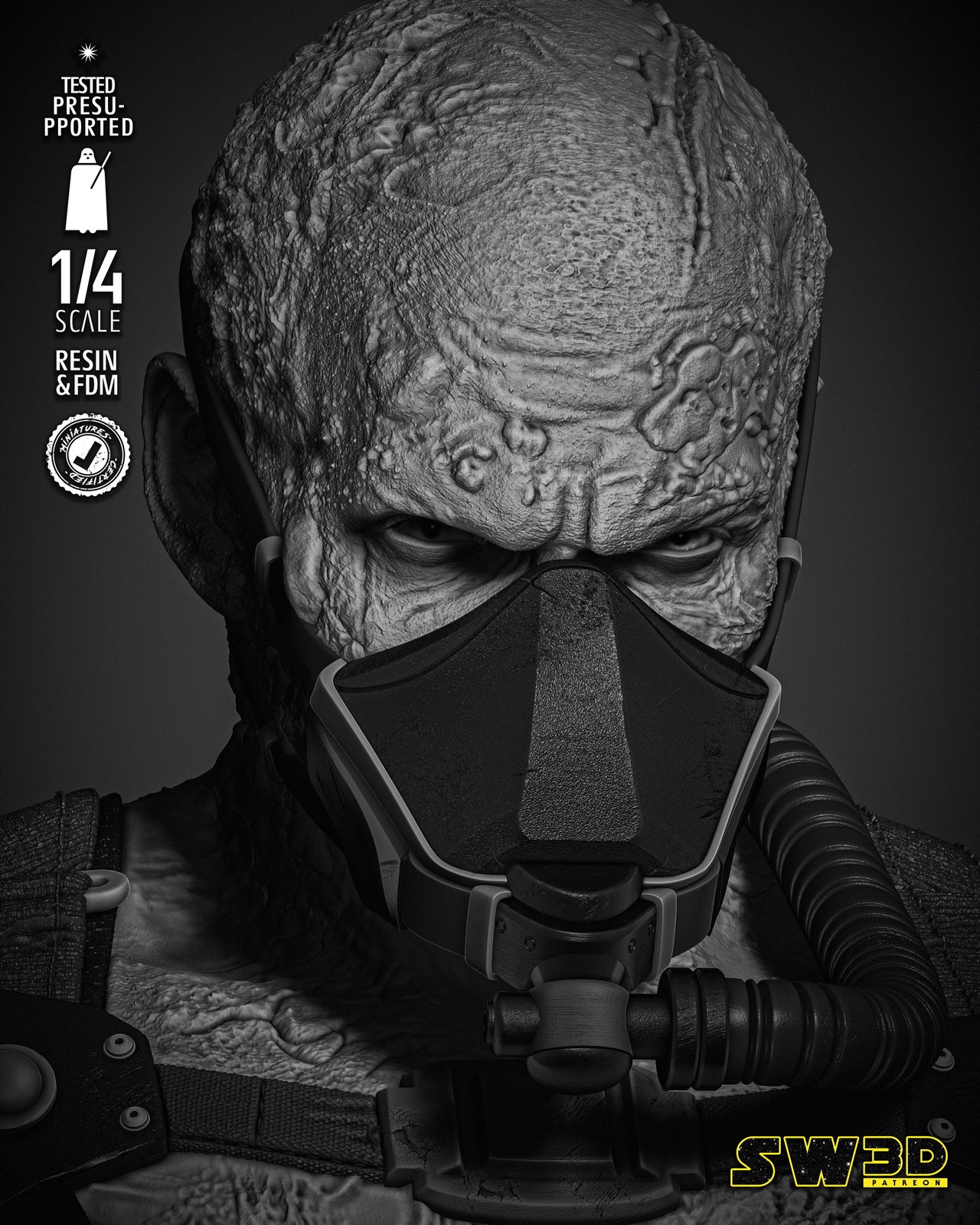 Darth Vader In The Bacta Tank Portrait Bust - Image 2