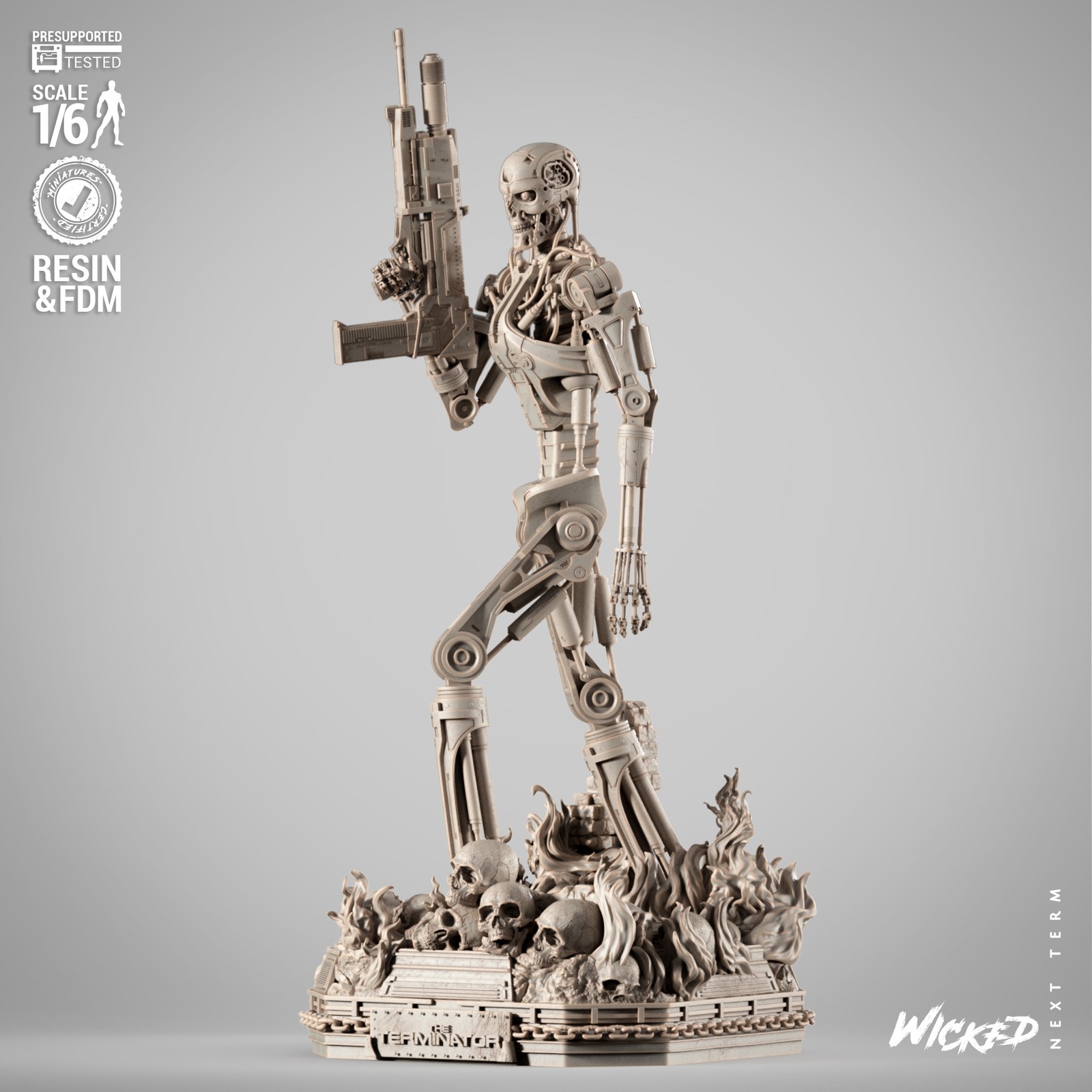 T800 Sculpture - Image 2