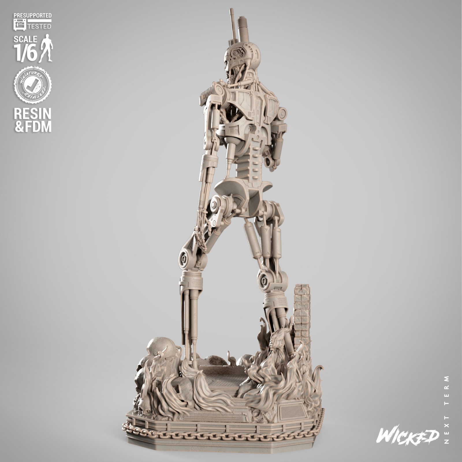 T800 Sculpture - Image 3