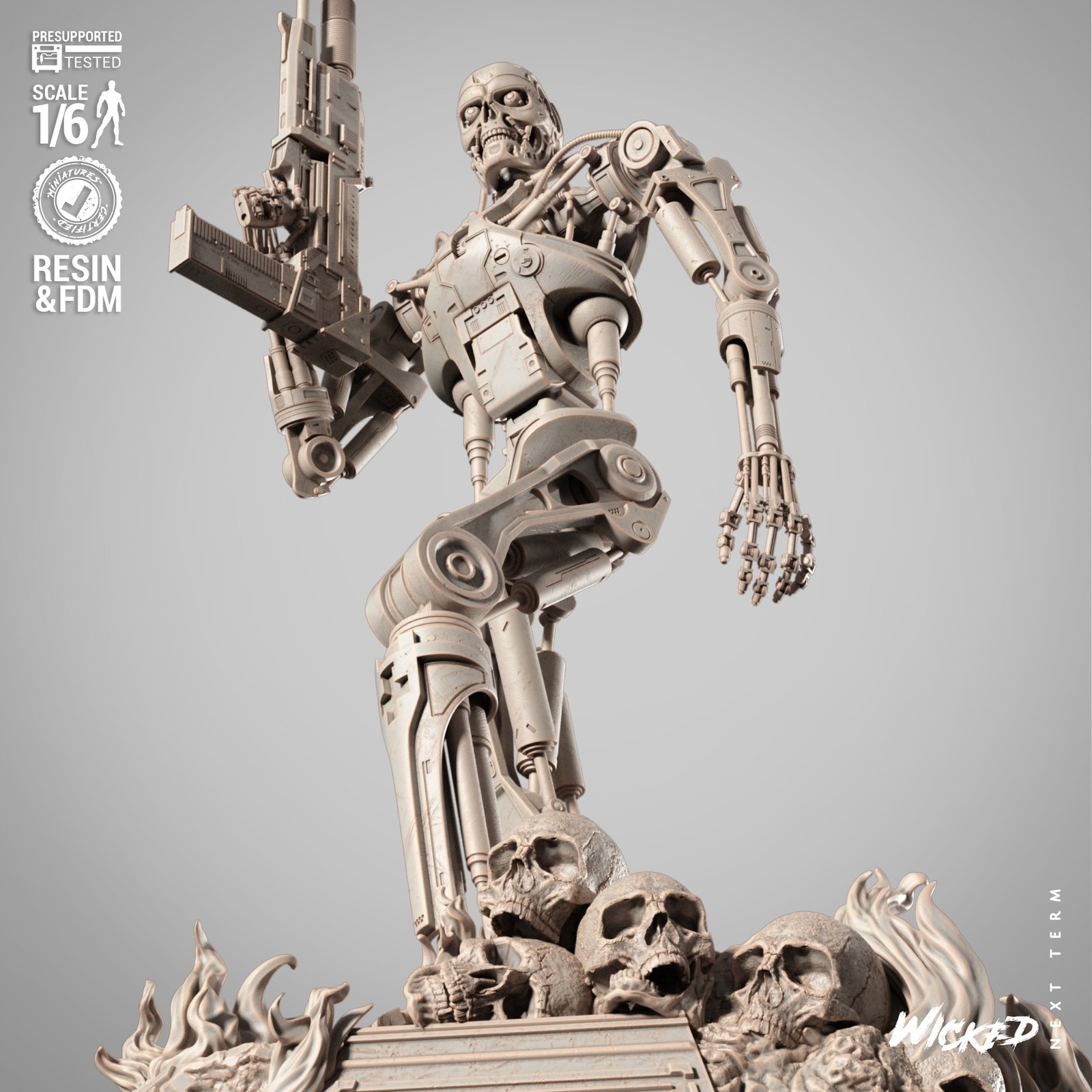 T800 Sculpture - Image 4