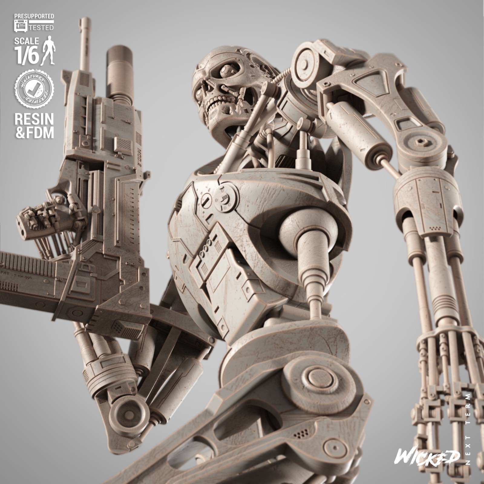 T800 Sculpture - Image 5