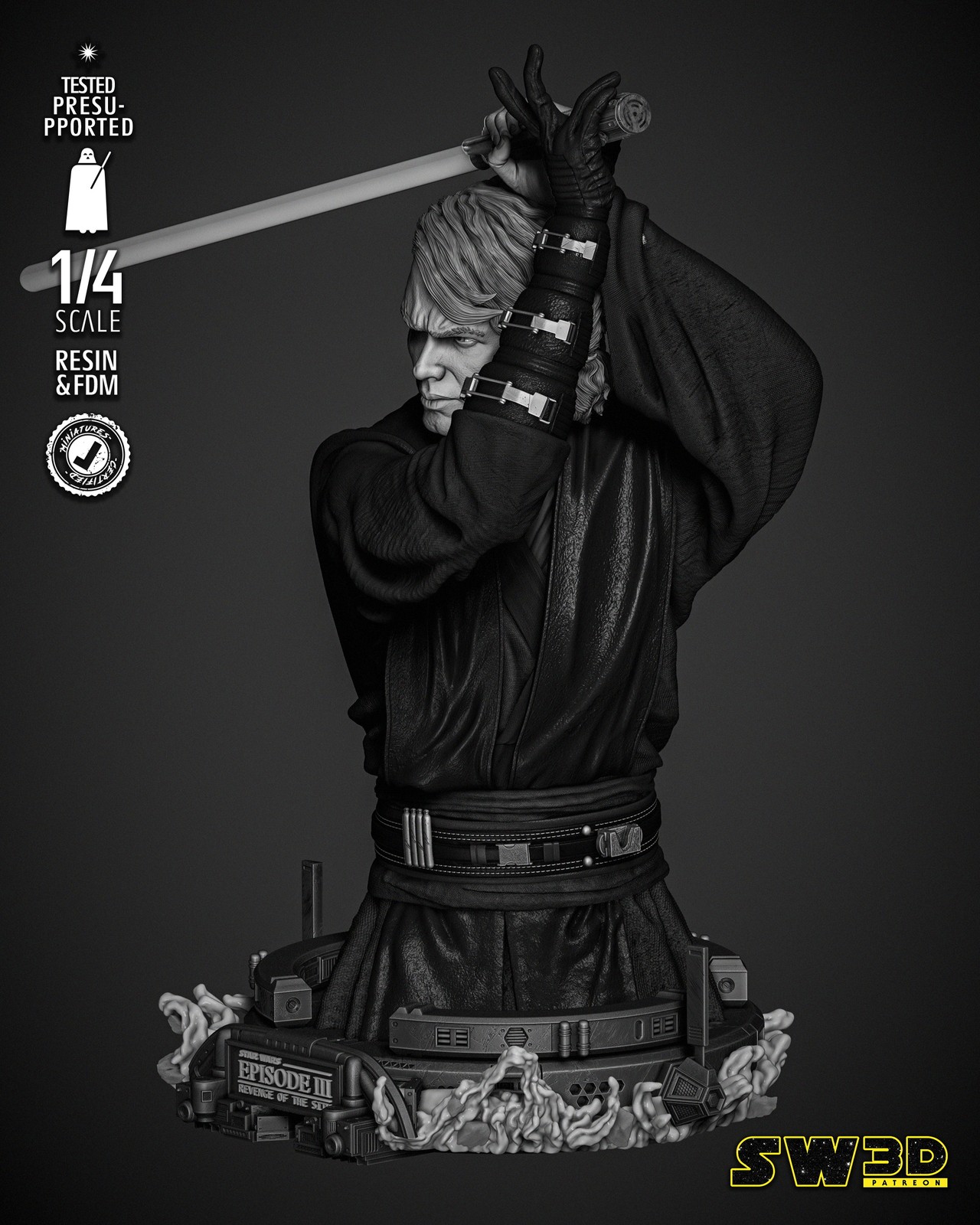 Anakin Skywalker Bust - Image 2