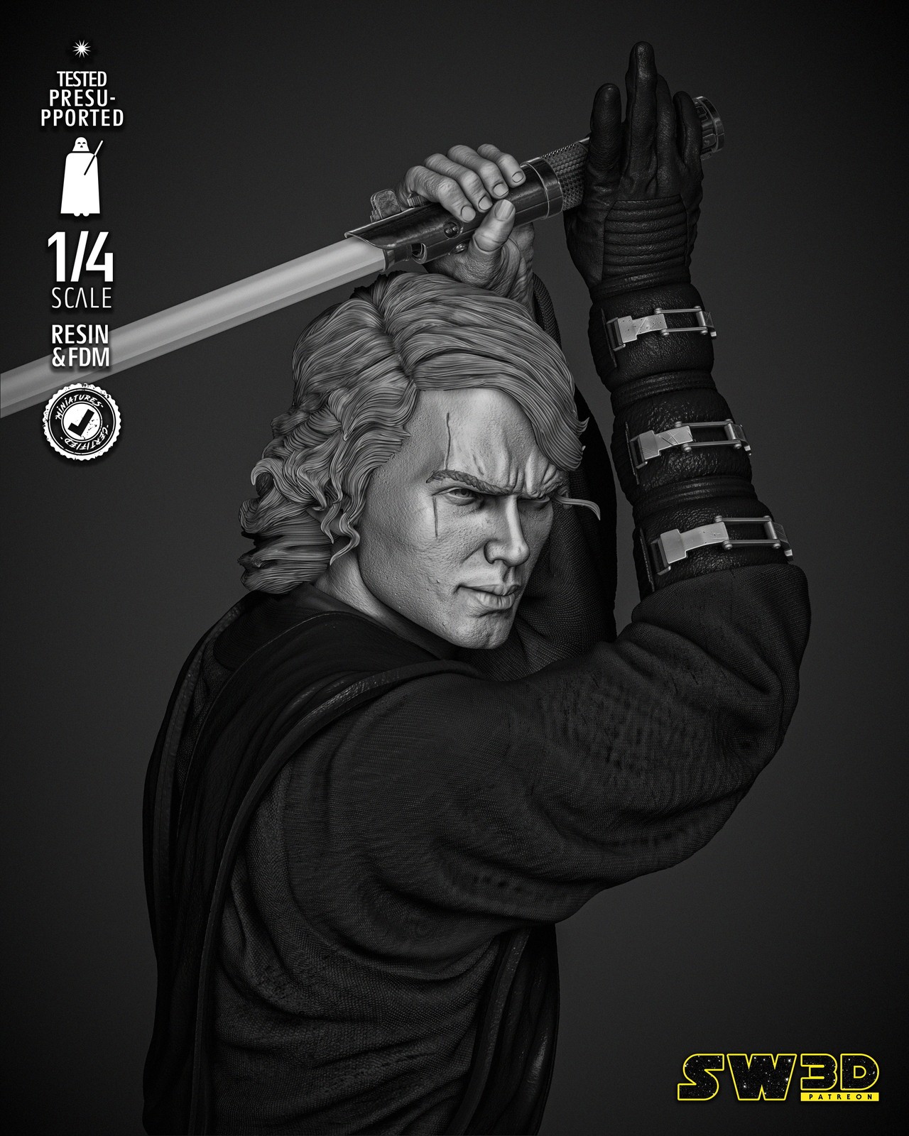 Anakin Skywalker Bust - Image 3