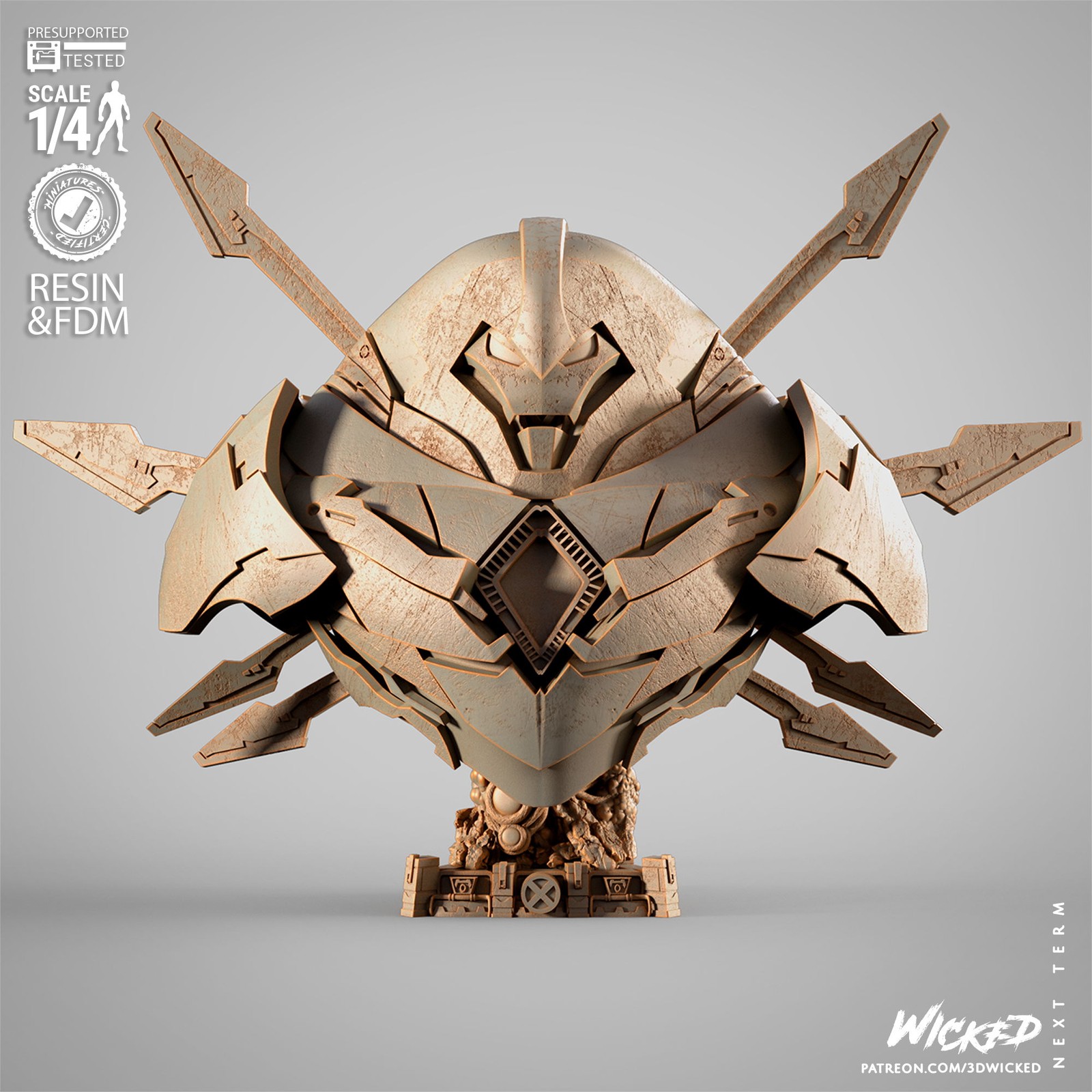 Nimrod Portrait Bust