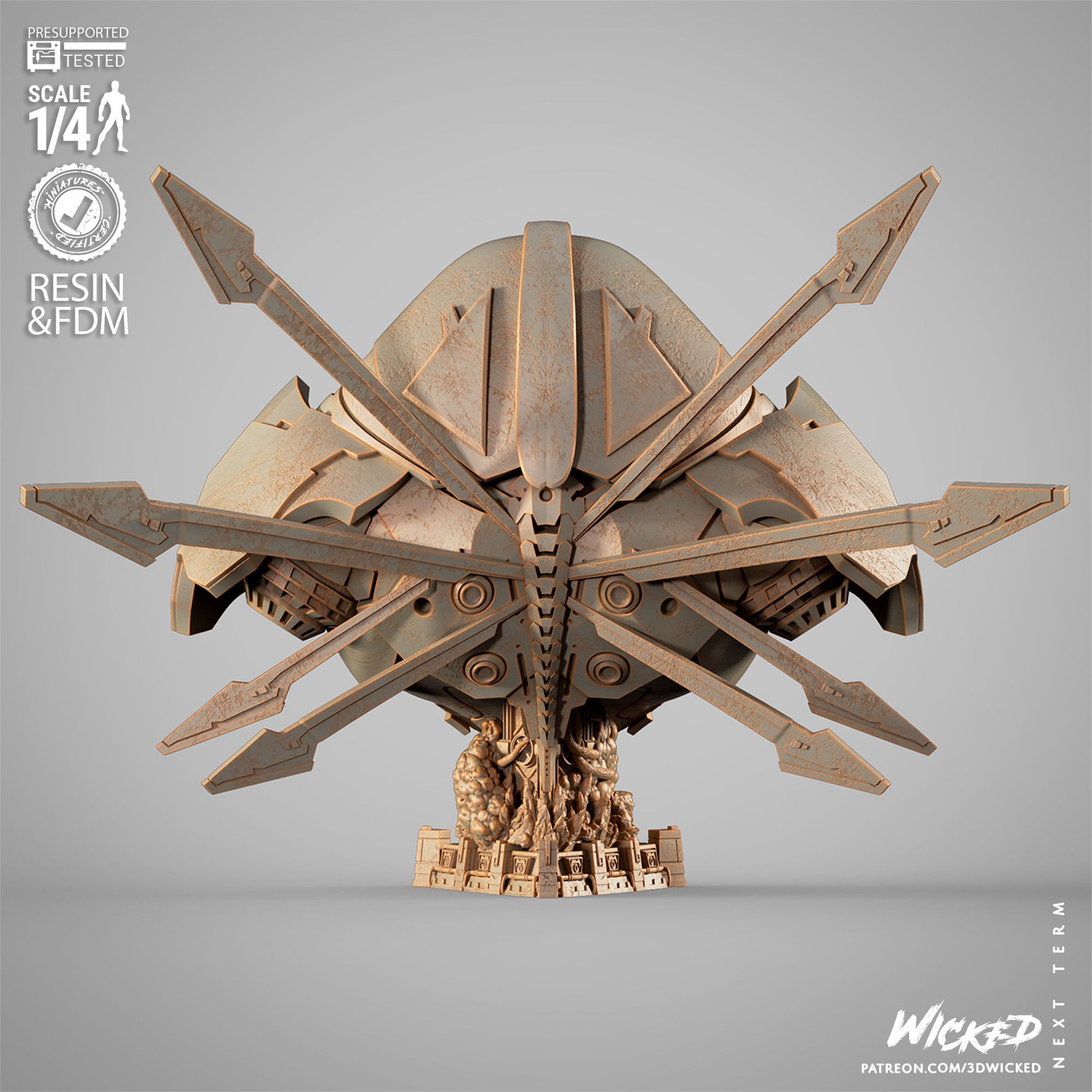 Nimrod Portrait Bust - Image 2