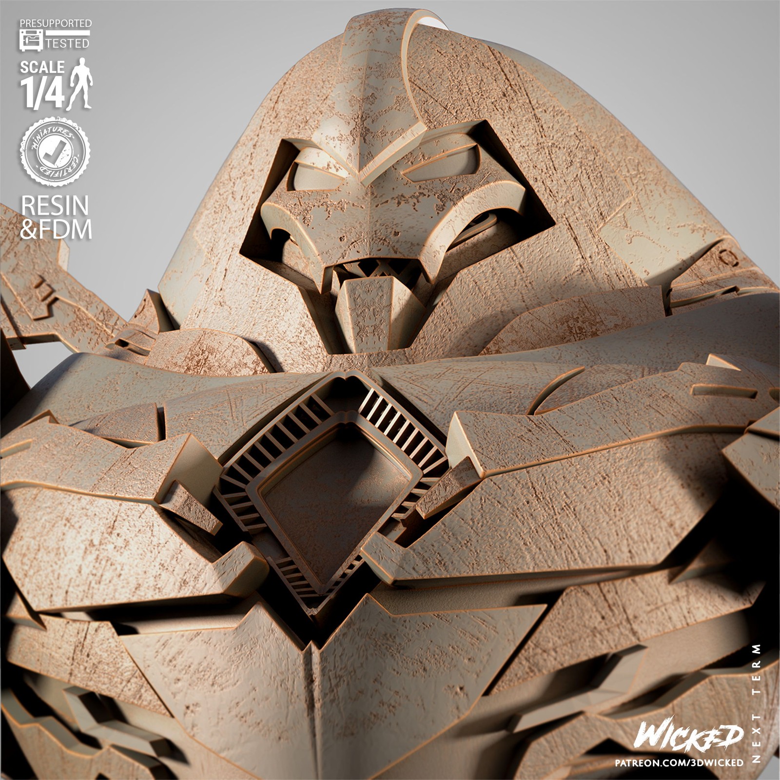 Nimrod Portrait Bust - Image 3