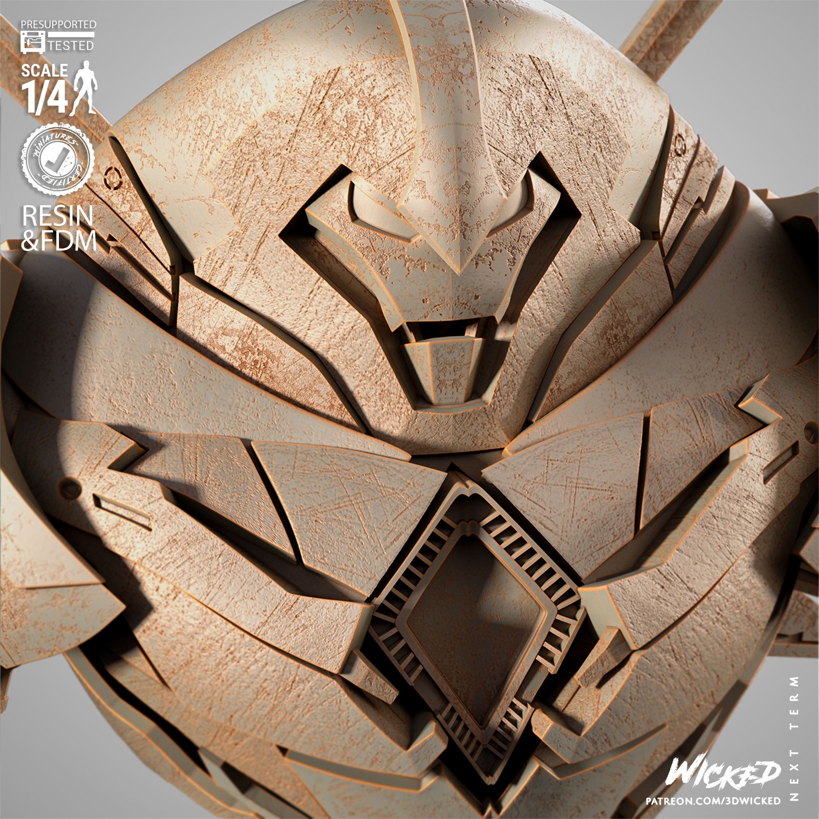 Nimrod Portrait Bust - Image 4