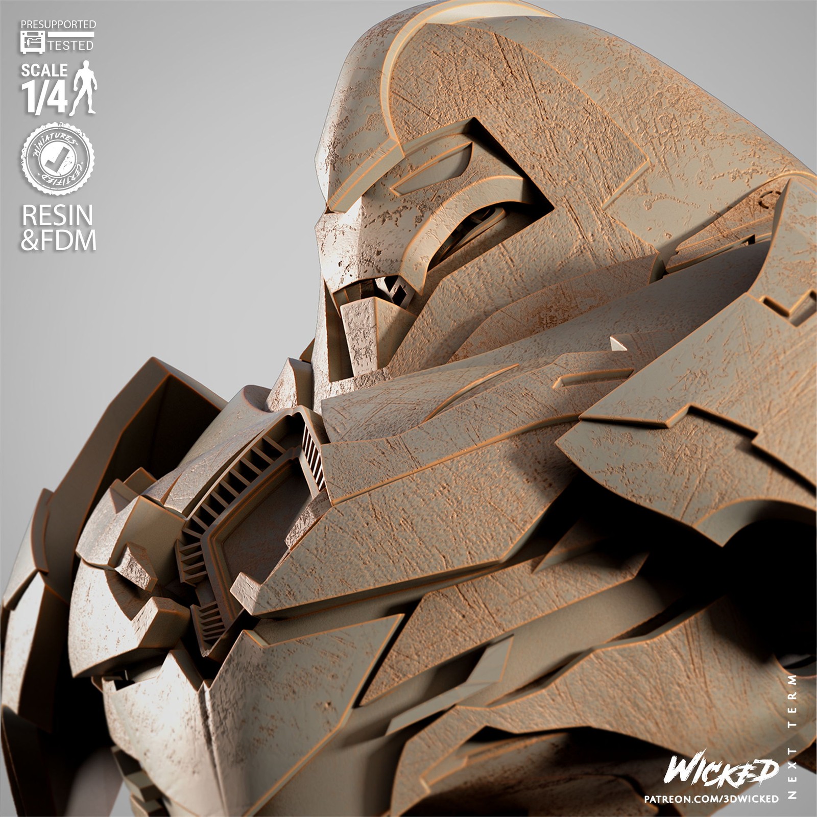 Nimrod Portrait Bust - Image 5