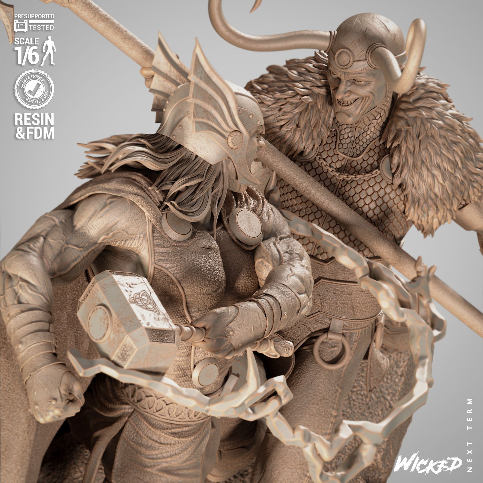 Thor and Loki Diorama - Image 5