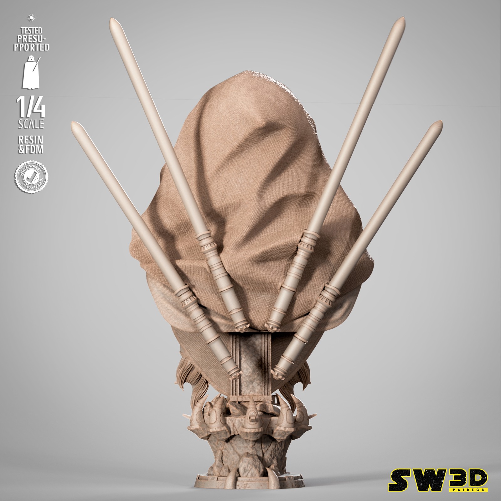 Darth Traya Portrait Bust - Image 2