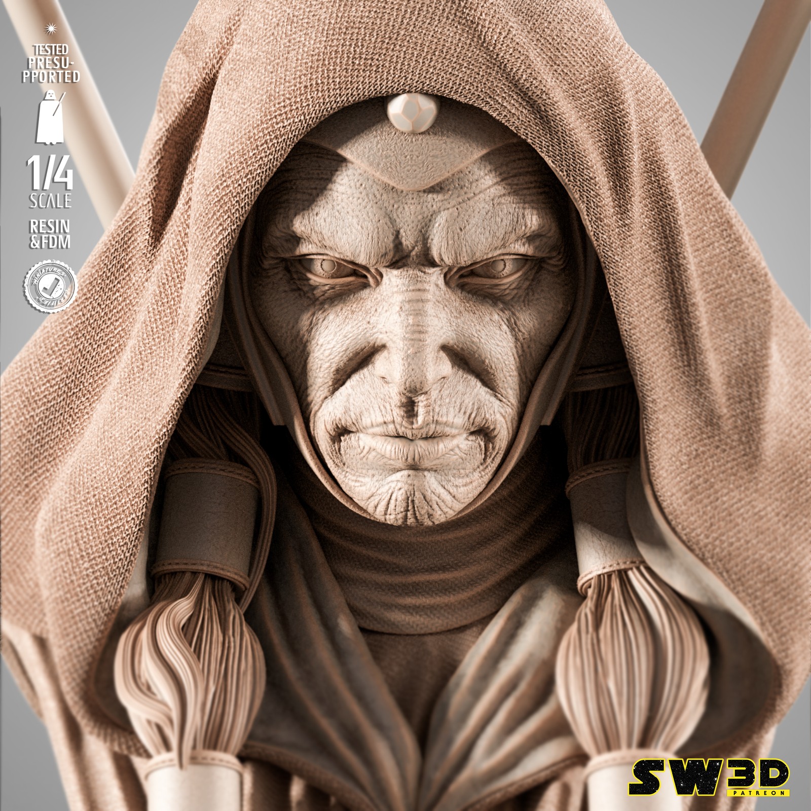 Darth Traya Portrait Bust - Image 3