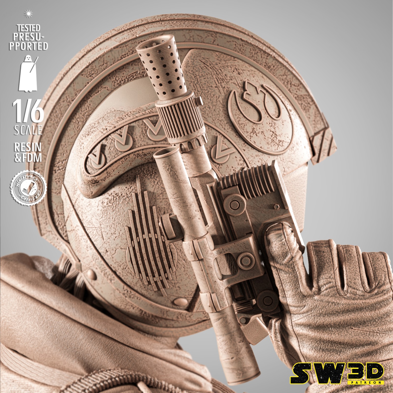 Luke Pilot Sculpture