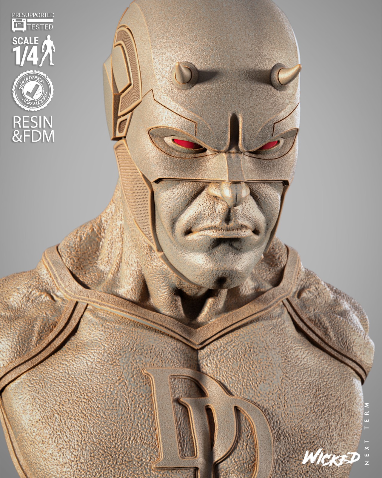 Daredevil Portrait Bust - Image 3