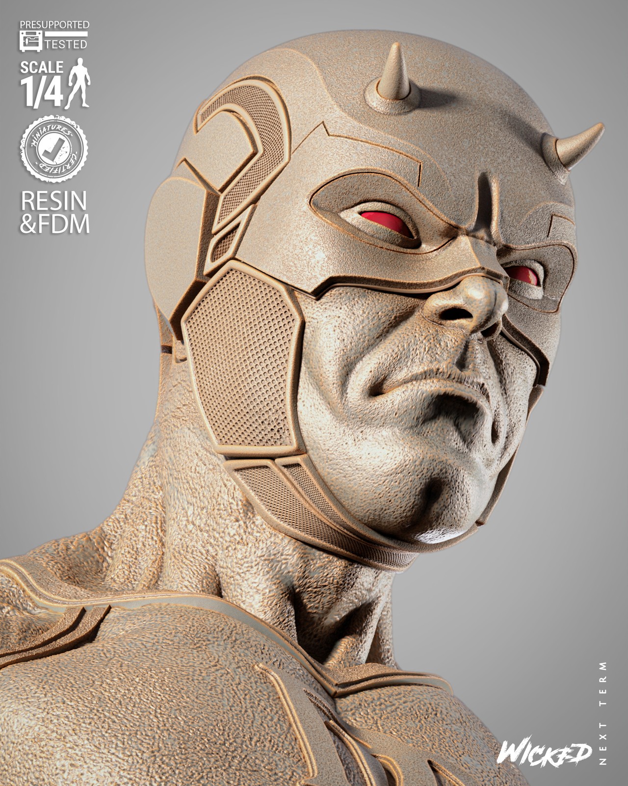 Daredevil Portrait Bust - Image 5