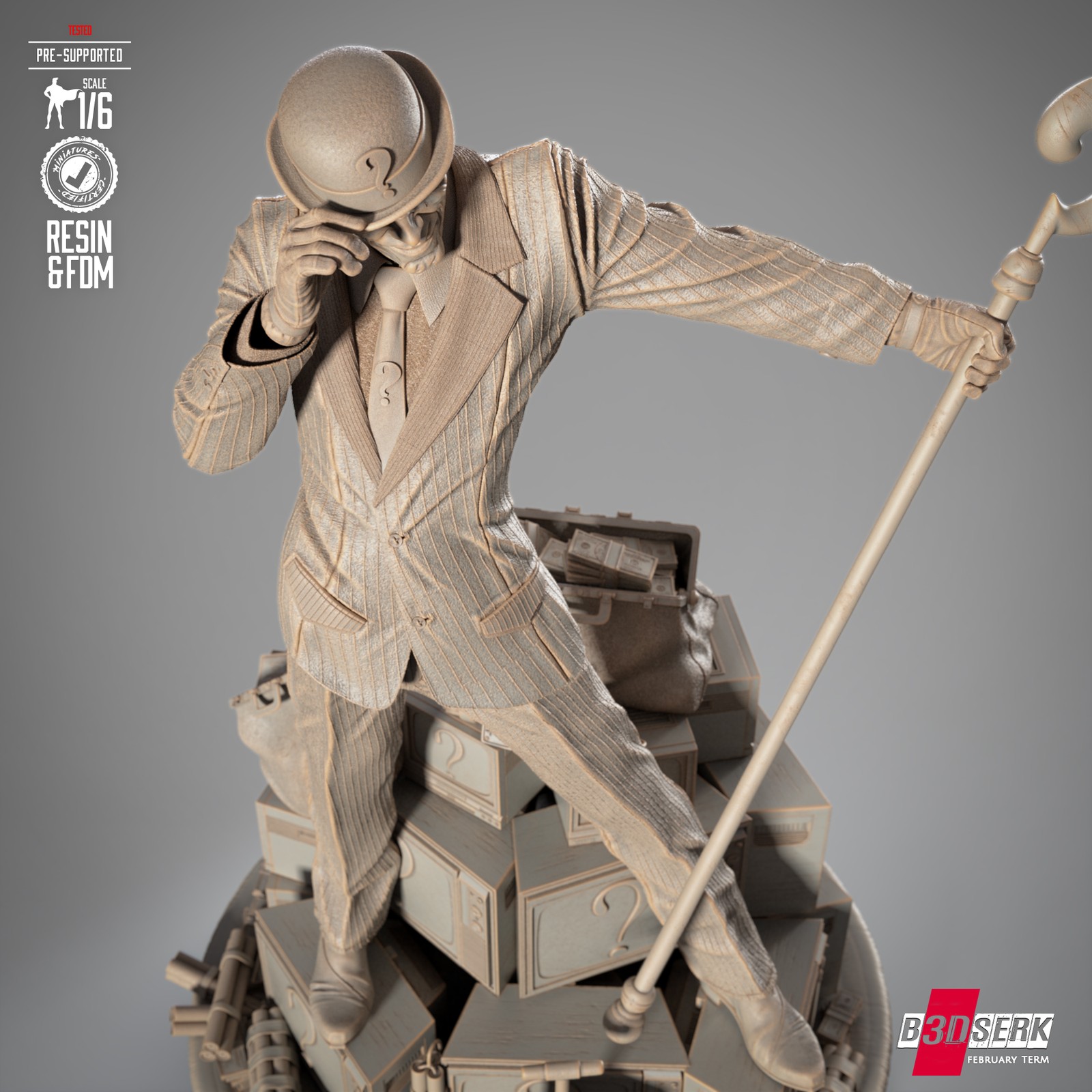 The Riddler Sculpture - Image 3