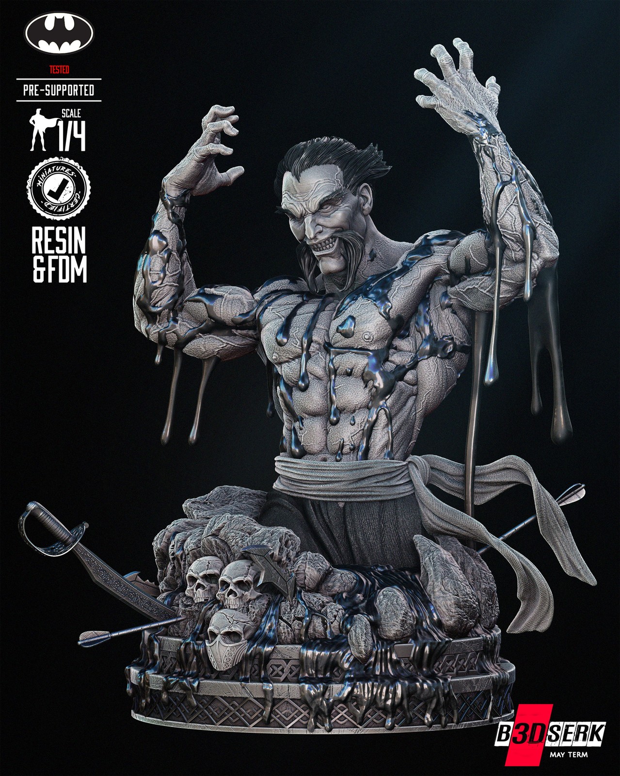 Ra's al Ghul Lazarus Pit - Bust (DC)