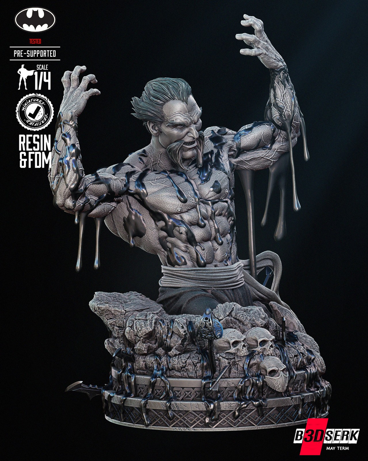 Ra's Al Ghul Bust - Image 3