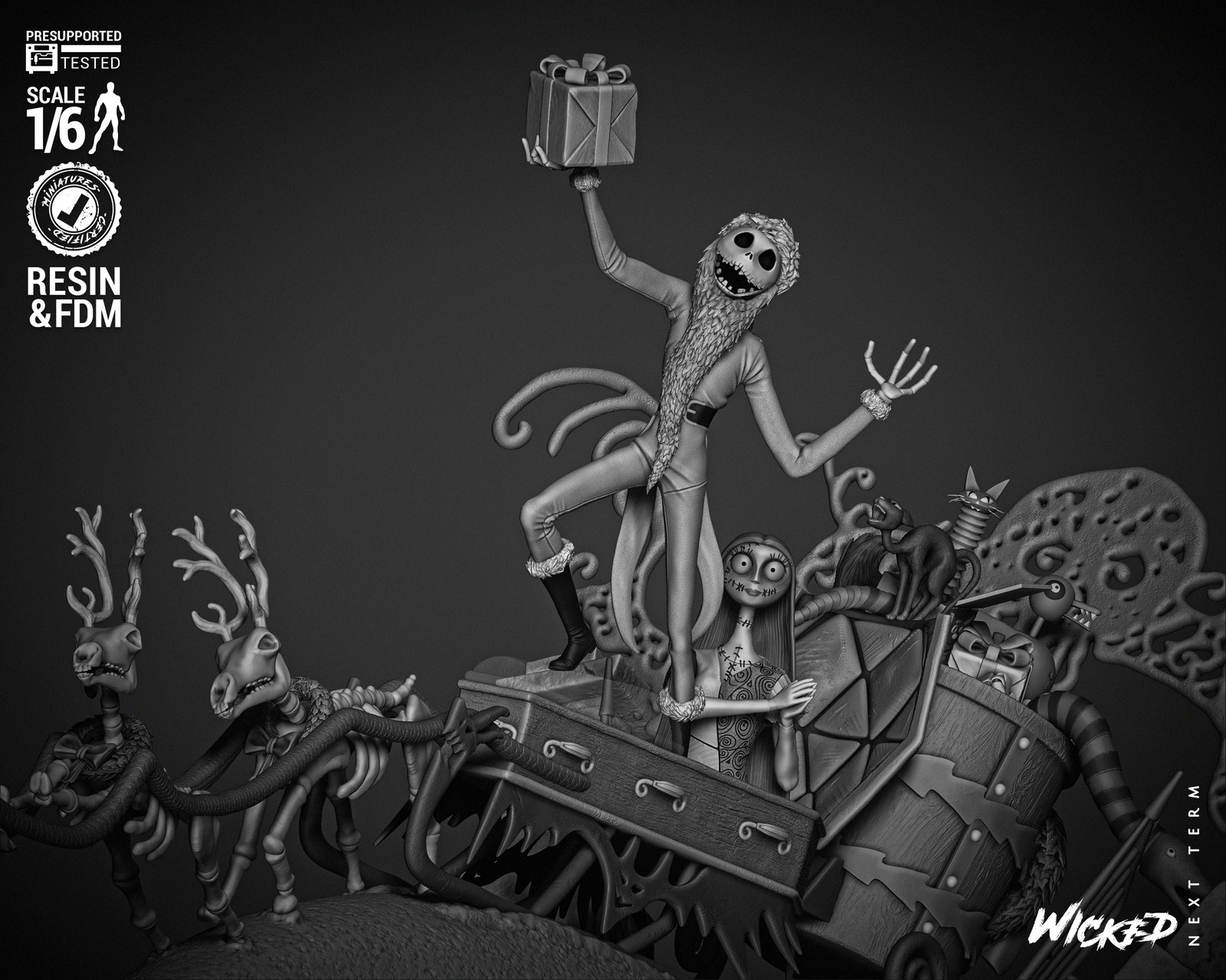 Nightmare Before Christmas Diorama - Image 2
