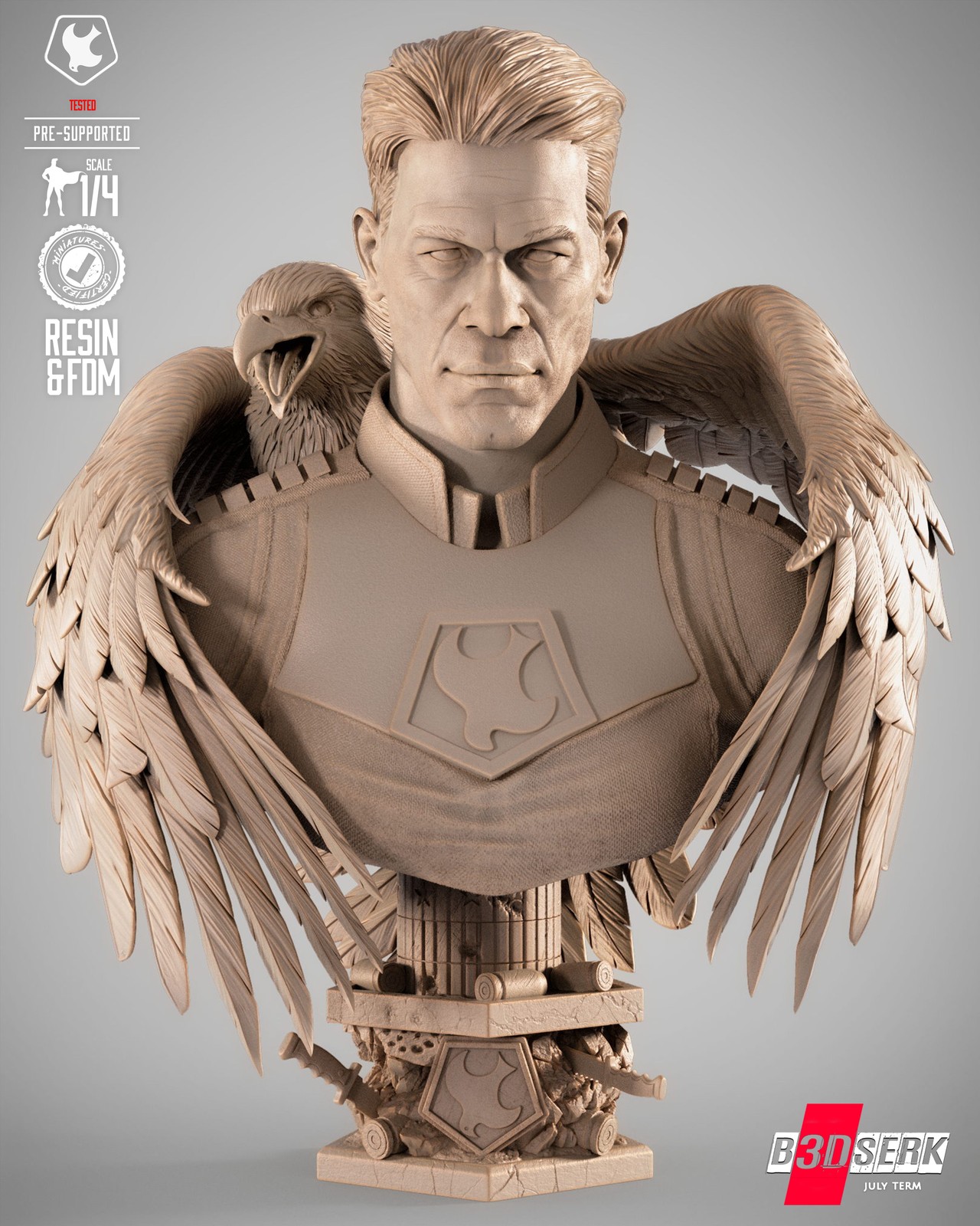 Peace Maker Portrait Bust