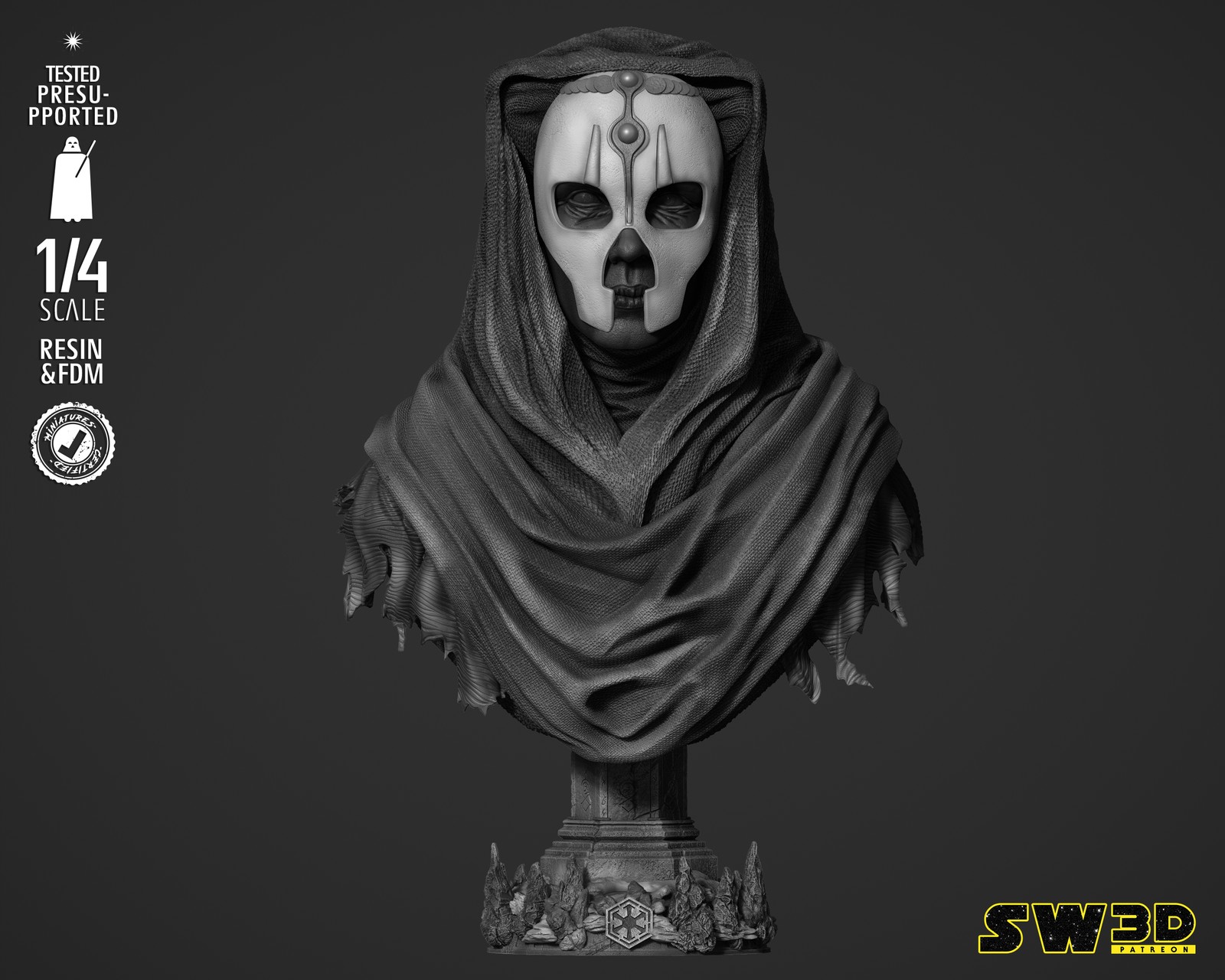 Darth Nihilus Portrait Bust