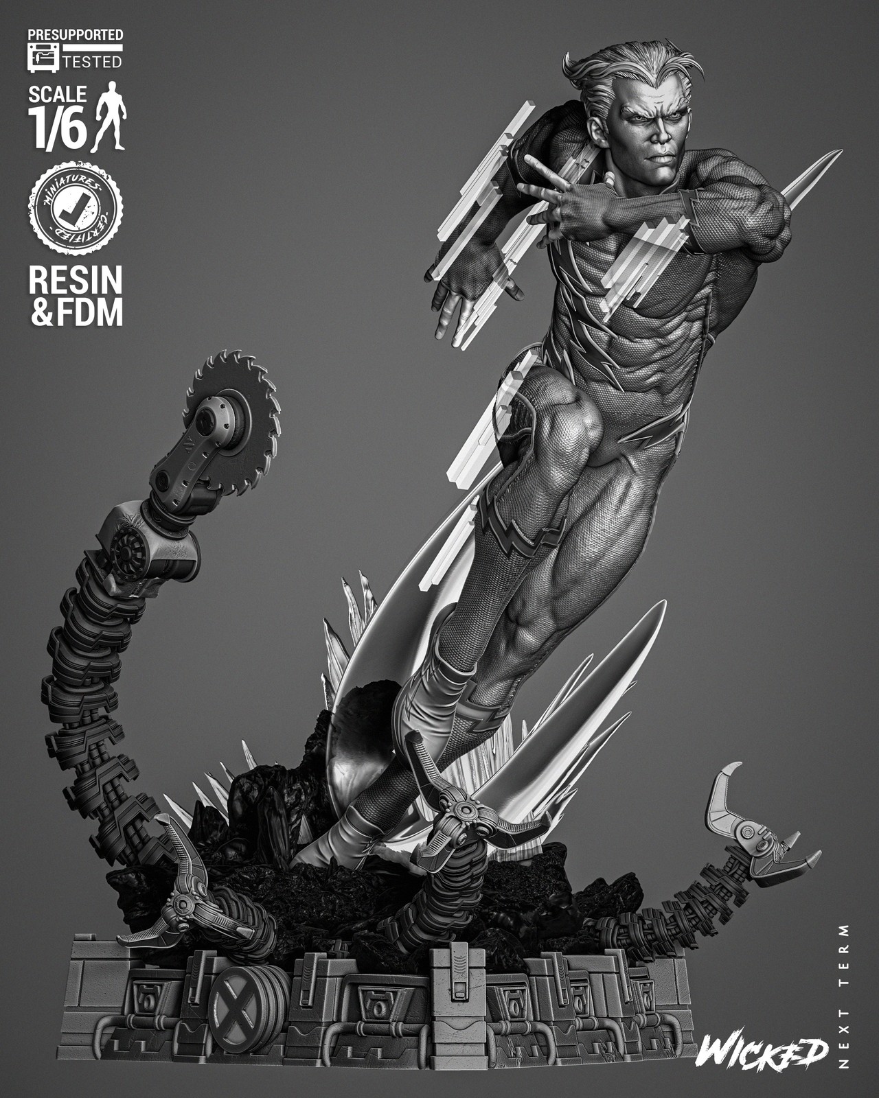 Quick Silver Sculpture