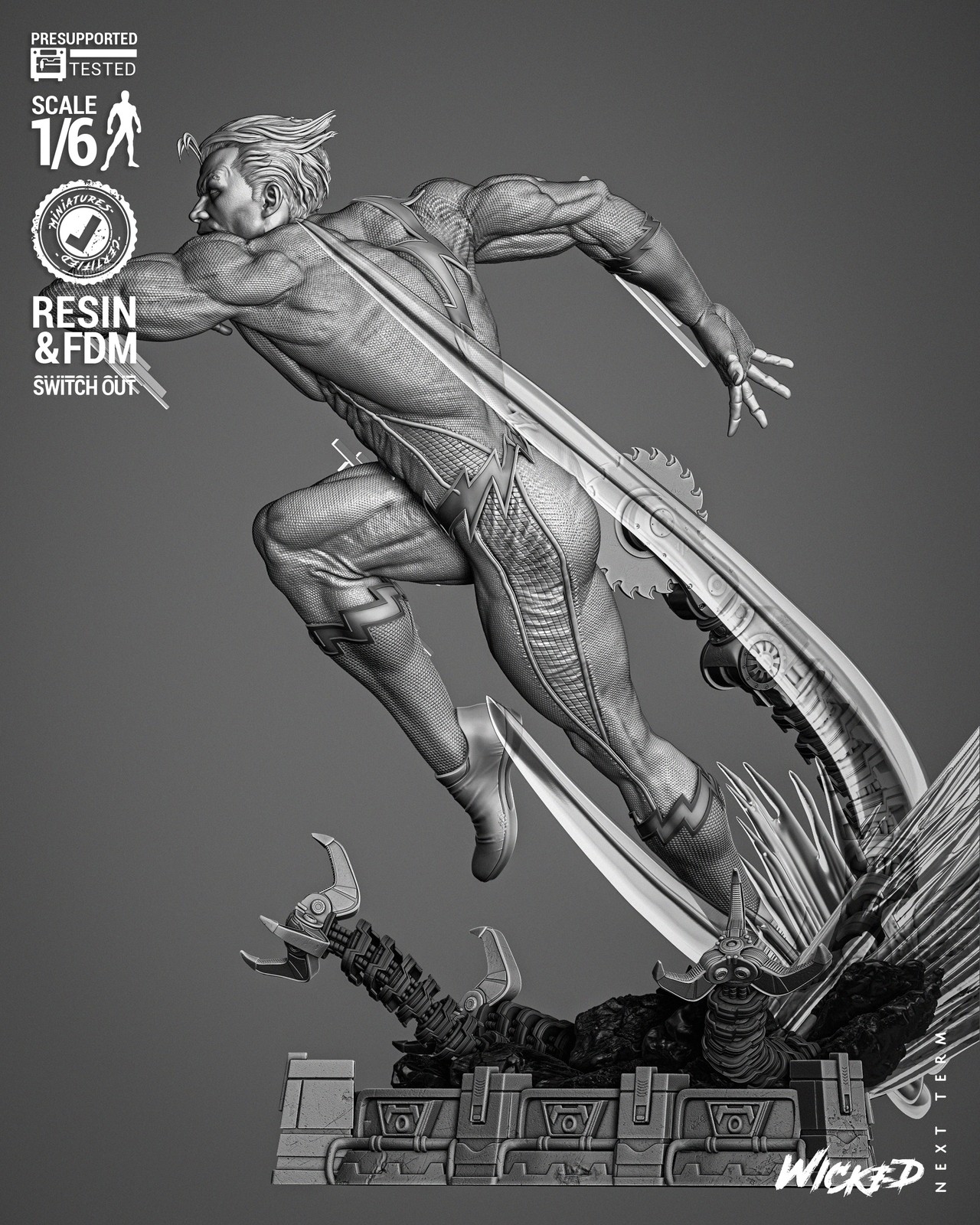 Quick Silver Sculpture - Image 3