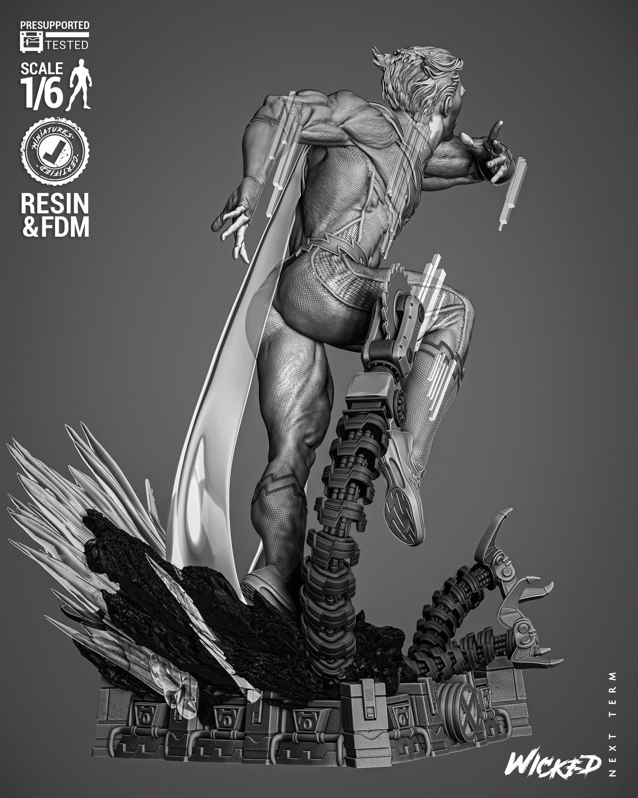 Quick Silver Sculpture - Image 4