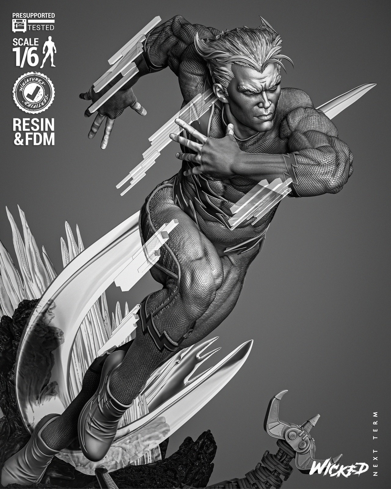 Quick Silver Sculpture - Image 5