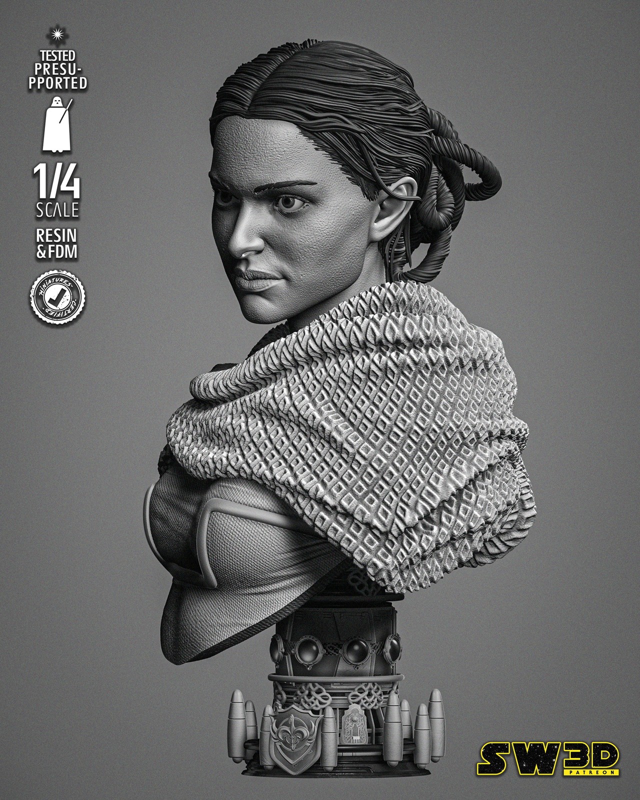 Padme Classic Portrait Bust - Image 2