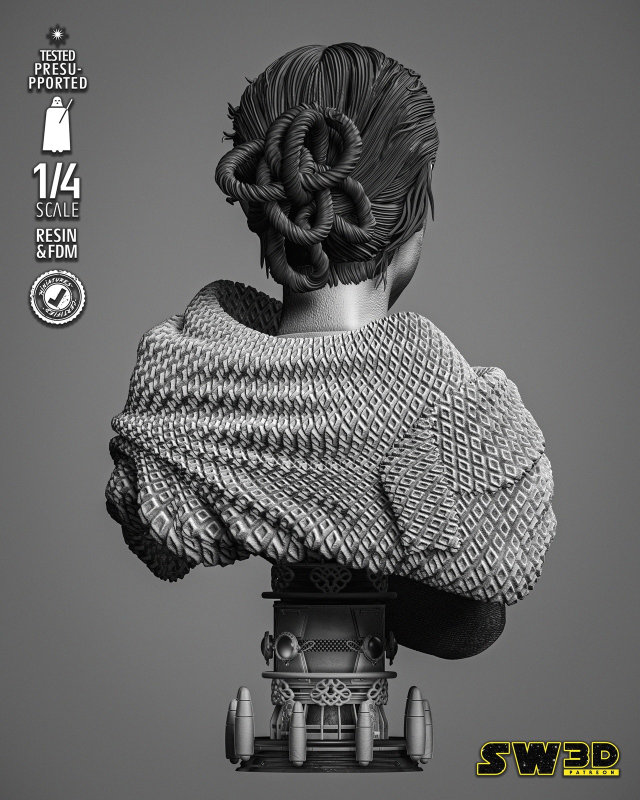 Padme Classic Portrait Bust - Image 4