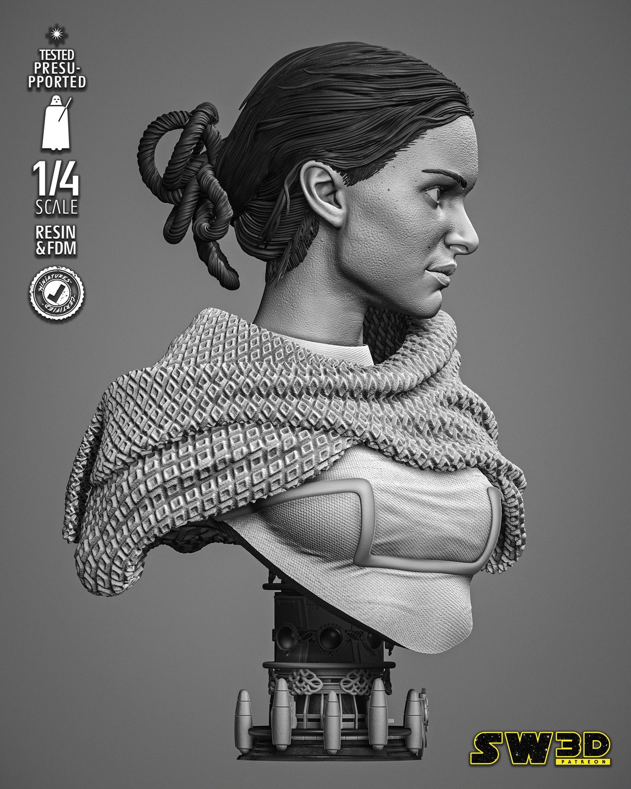 Padme Classic Portrait Bust - Image 5