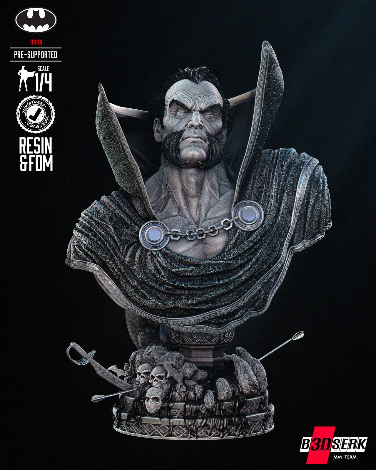 Ra's al Ghul Hooded - Bust (DC)
