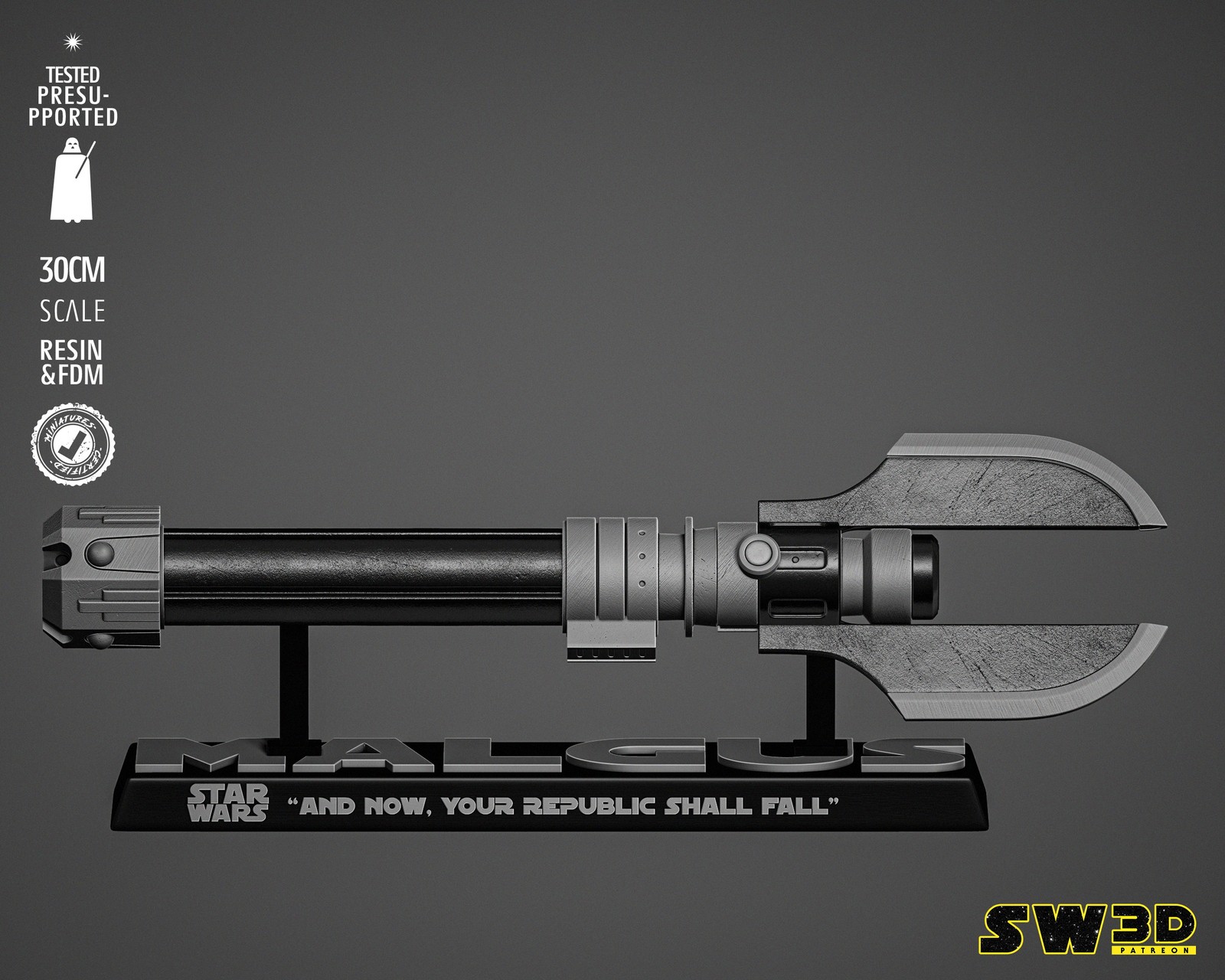 Darth Malgus Lightsaber