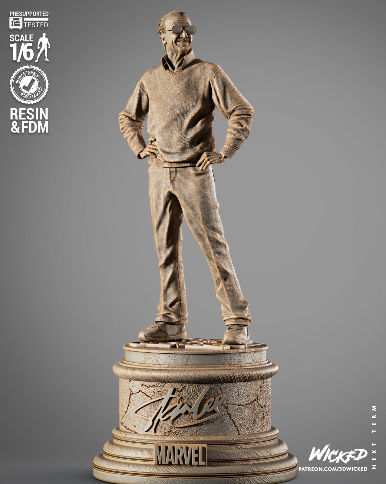 Stan Lee Sculpture