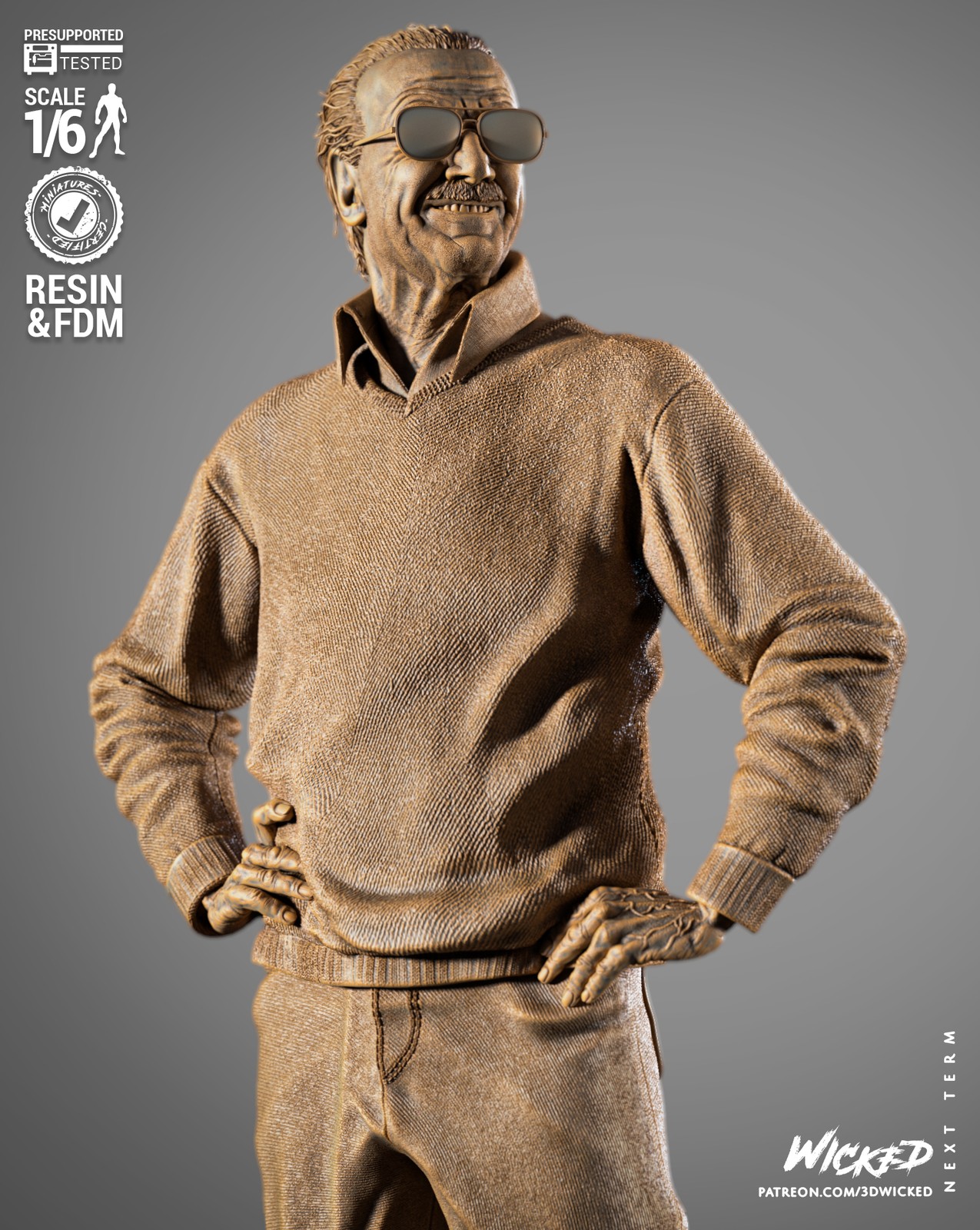 Stan Lee Sculpture - Image 3