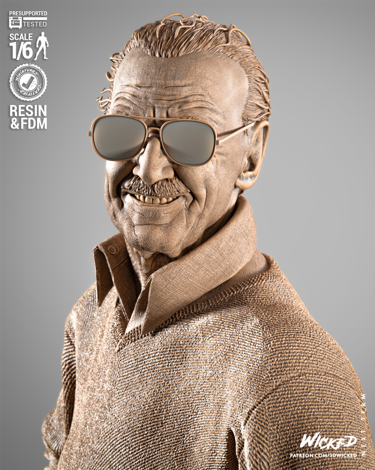 Stan Lee Sculpture - Image 5