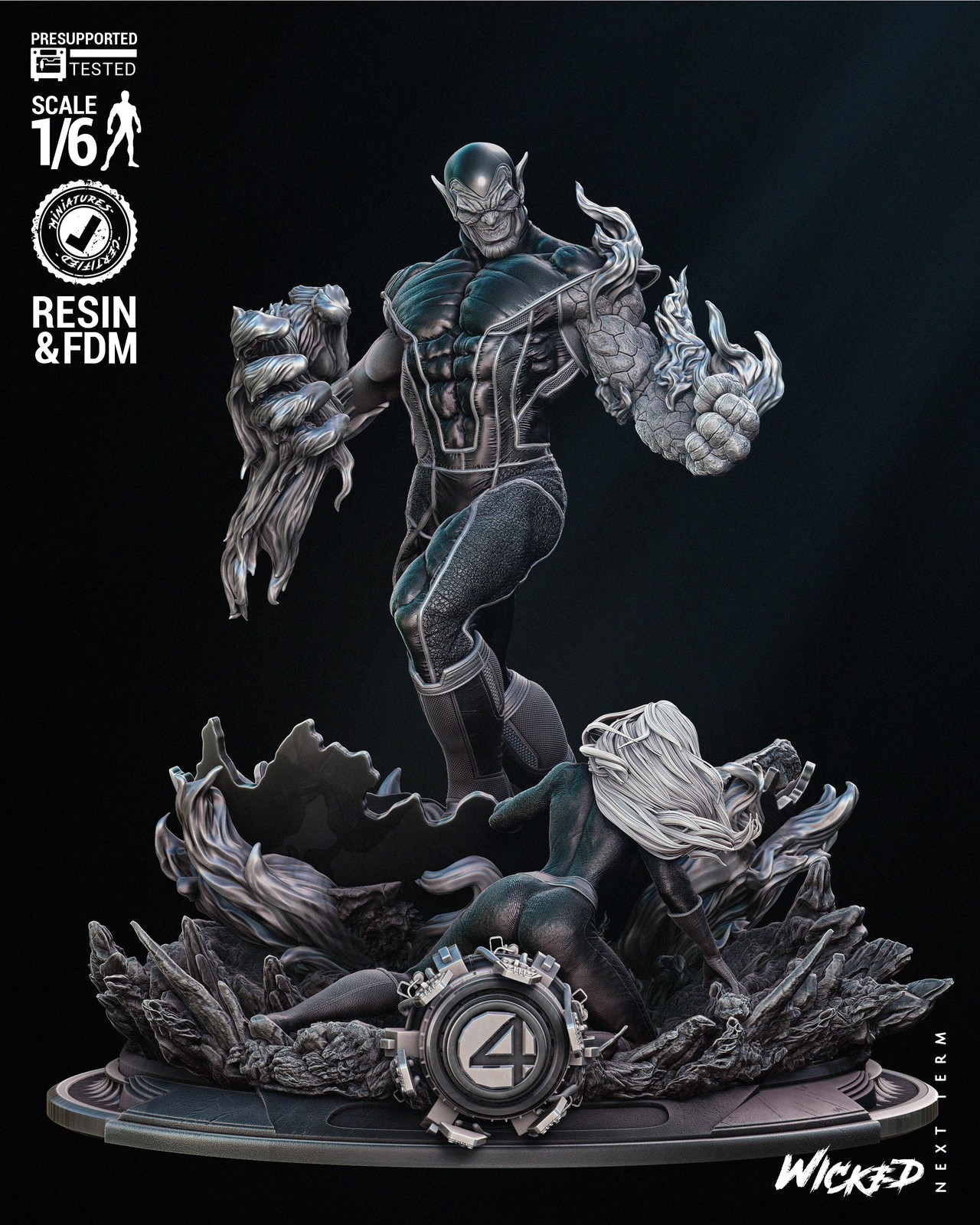 Super Skrull - Diorama (Marvel)