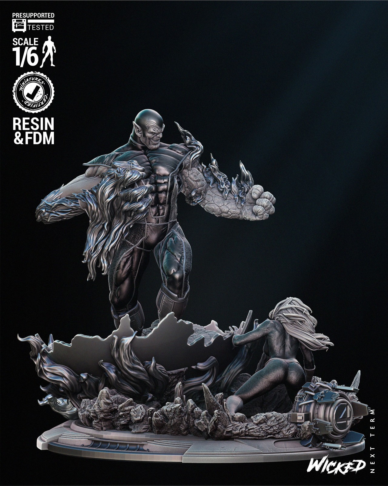 Super Skrull Diorama - Image 2